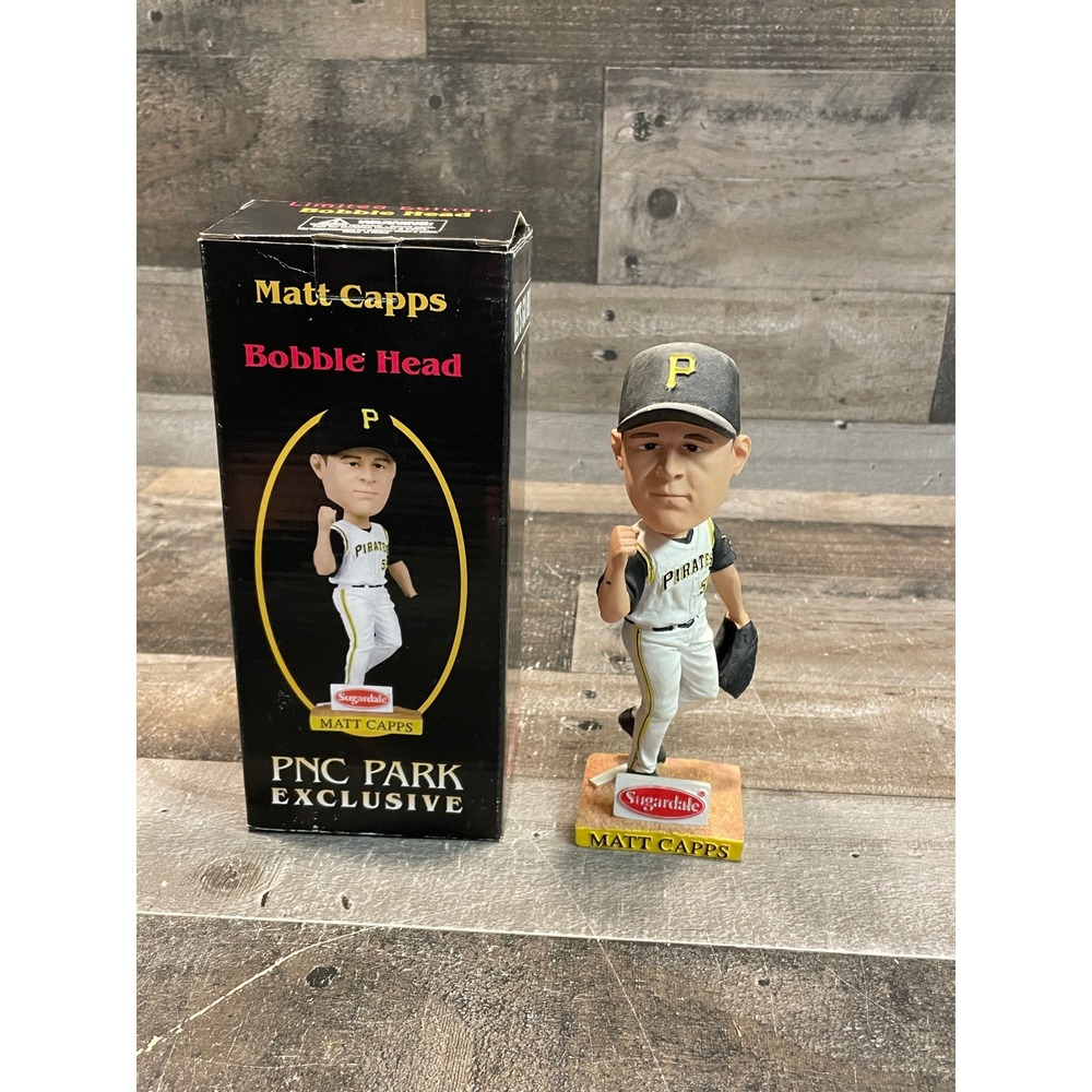 Matt Capps Pittsburgh Pirates Bobblehead 2008 PNC Park Exclusive Sugardale Box